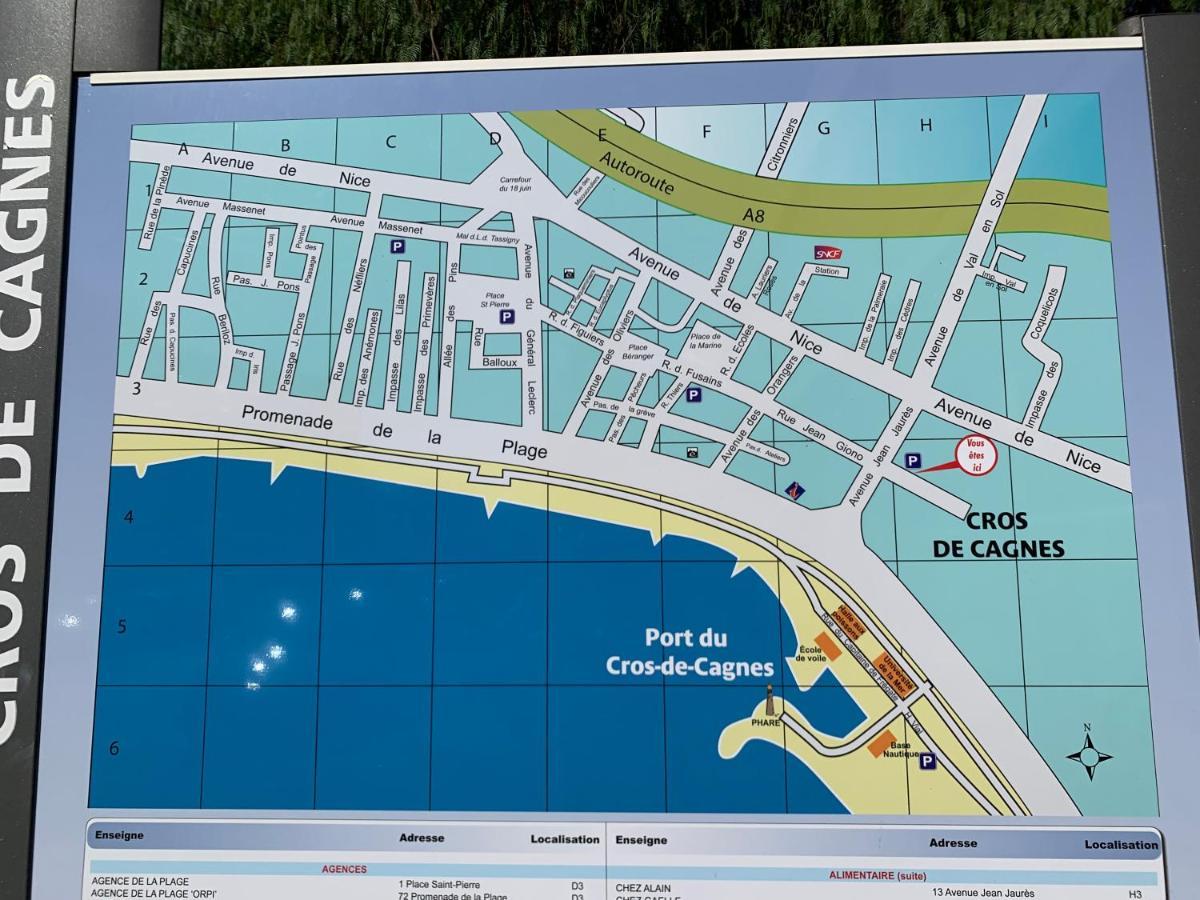 Front Beach Luxury Near Nice Airport كانيو سور مير المظهر الخارجي الصورة